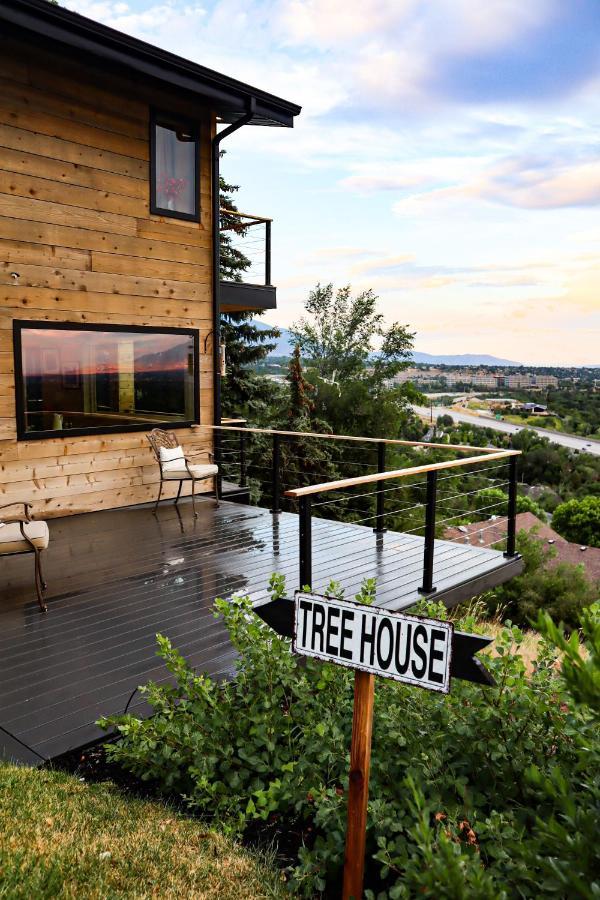 Villa Luxury Alpine Treehouse Holladay Esterno foto
